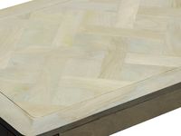 Couchtisch 120cm Massivholz Rechteckig Sofatisch Wohnzimmertisch Tisch Modern – Ansicht 5