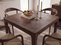 Esstisch Massivholz Quadratisch 80cm Esszimmertisch Küchentisch Tisch 4 Personen – Ansicht 4