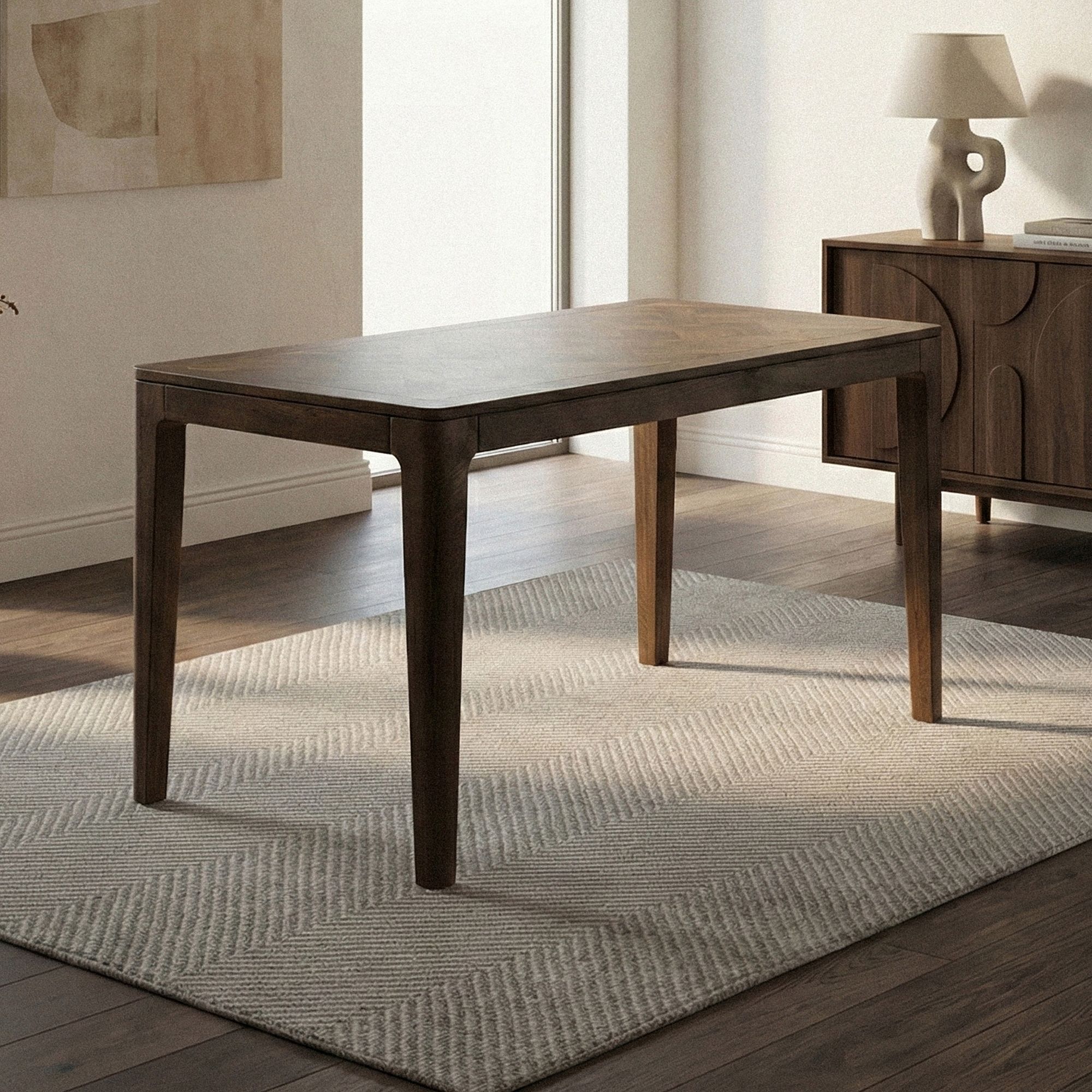 FineBuy Esstisch Massivholz Mango 120x60 cm - Rechteckiger Esszimmertisch Holz - Küchentisch modern für 6 Personen - Stabiler Holztisch - Tisch für Esszimmer Bistrotisch Handmade | Farbe: Braun FineBuy Esstisch Massivholz Mango 120x60 cm - Rechteckiger Esszimmertisch Holz - Küchentisch modern für 6 Personen - Stabiler Holztisch - Tisch für Esszimmer Bistrotisch Handmade | Farbe: Braun