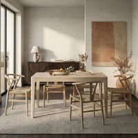 Esstisch Massivholz Rechteckig 120cm Esszimmertisch Küchentisch Tisch 6 Personen – Ansicht 2