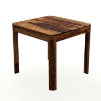 Esstisch Massivholz 80cm Esszimmertisch Sheesham Küchentisch 4 Personen Modern – Ansicht 6