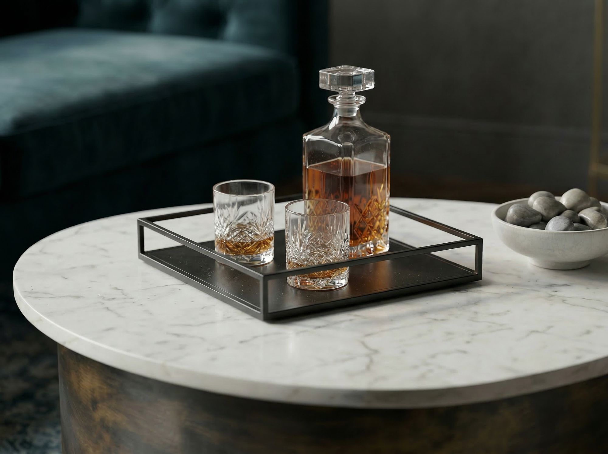 FineBuy Couchtisch 63cm mit weißer Marmor Tischplatte - Wohnzimmertisch Alu organische Form - Sofatisch Aluminium modern - Design Beistelltisch Metallgestell Handmade | Farbe: Gold FineBuy Couchtisch 63cm mit weißer Marmor Tischplatte - Wohnzimmertisch Alu organische Form - Sofatisch Aluminium modern - Design Beistelltisch Metallgestell Handmade | Farbe: Gold