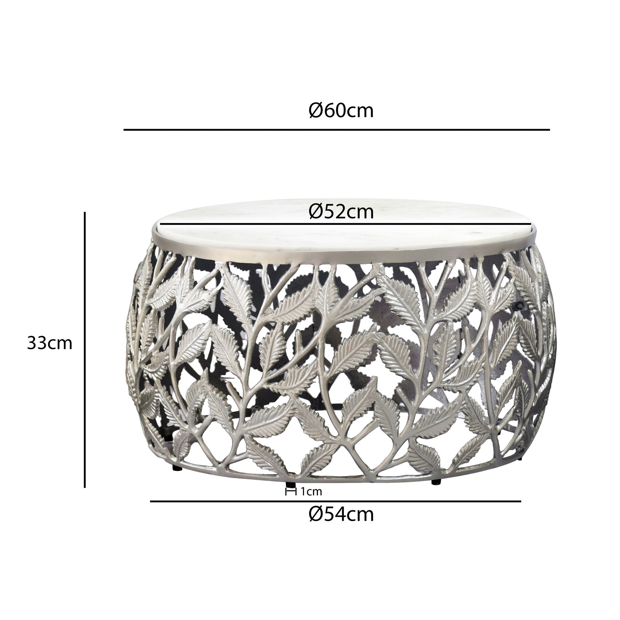 FineBuy Couchtisch 60cm mit weißer Marmor Tischplatte - Wohnzimmertisch rund - Sofatisch modern - Beistelltisch Aluminium - Design Beistelltisch Wohnzimmer Metallgestell Handmade | Farbe: Gold FineBuy Couchtisch 60cm mit weißer Marmor Tischplatte - Wohnzimmertisch rund - Sofatisch modern - Beistelltisch Aluminium - Design Beistelltisch Wohnzimmer Metallgestell Handmade | Farbe: Gold