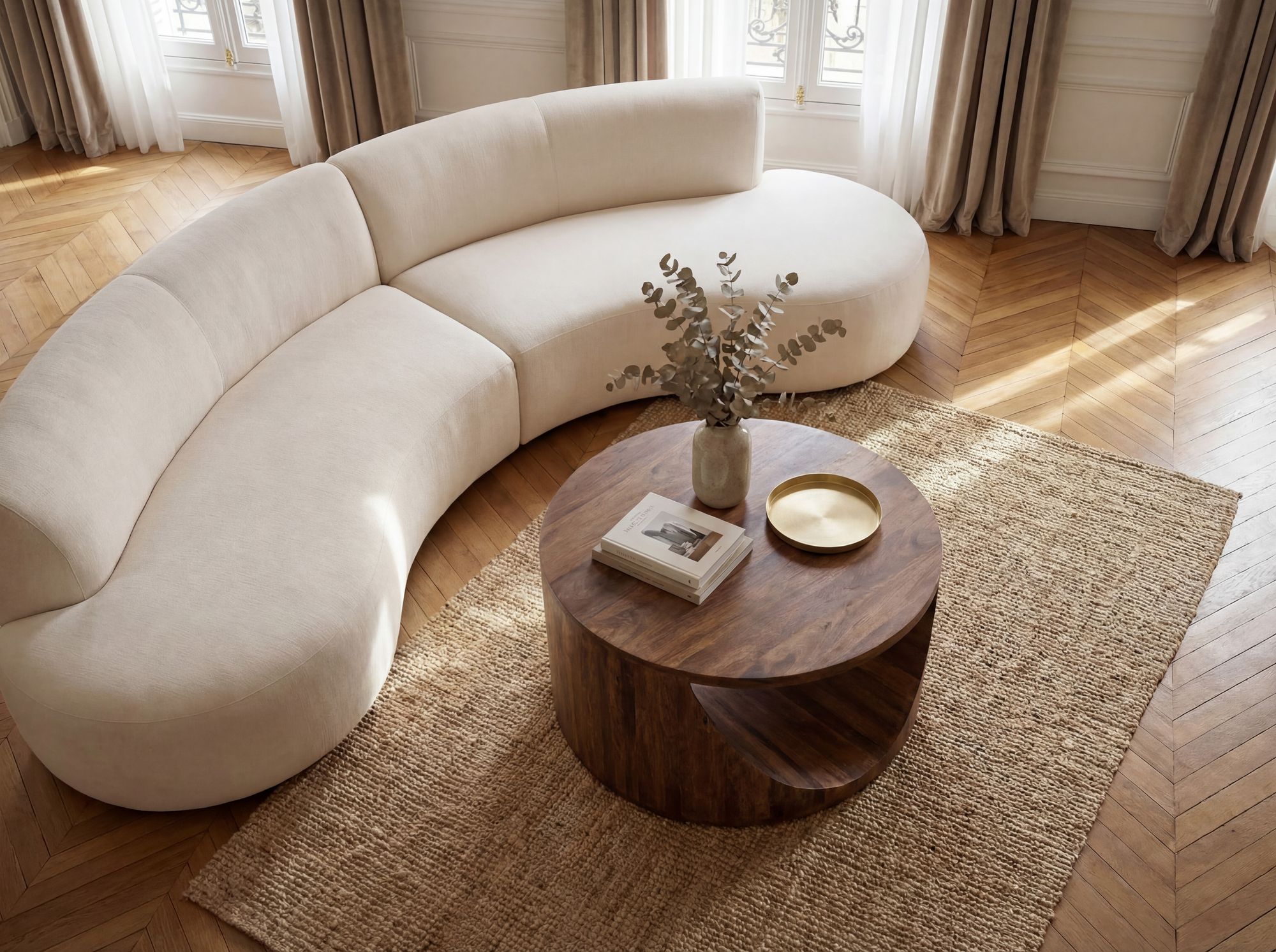 FineBuy Couchtisch Mango Massivholz Rund 60cm - Design Wohnzimmertisch mit Ablagefach - Ausgefallener Sofatisch Holz - Loungetisch Zylinder - Natur Beistelltisch Handmade | Farbe: Braun FineBuy Couchtisch Mango Massivholz Rund 60cm - Design Wohnzimmertisch mit Ablagefach - Ausgefallener Sofatisch Holz - Loungetisch Zylinder - Natur Beistelltisch Handmade | Farbe: Braun