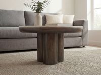 Couchtisch 60cm mit Marmor Platte weiß Wohnzimmertisch Beistelltisch Metall Rund – Ansicht 5