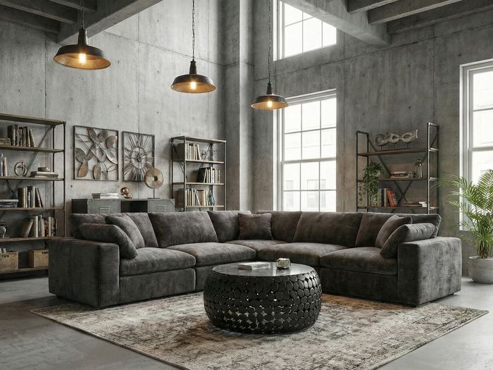 FineBuy Design Couchtisch rund 65 cm aus Aluminium und schwarzer Marmor Tischplatte - Wohnzimmertisch Alu - Metall Sofatisch - Beistelltisch Wohnzimmer - Handmade