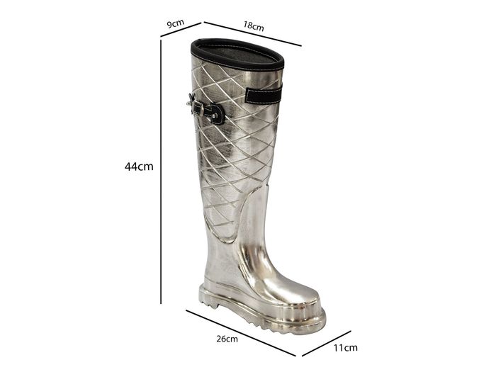 Schirmständer Silber 44cm Regenschirmständer Schirmhalter Schirmaufbewahrung – Maßzeichnung