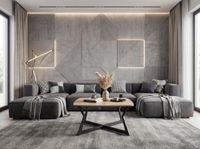 Couchtisch 75cm Eiche Optik Quadratisch Sofatisch Wohnzimmertisch Beistelltisch – Ansicht 2