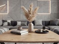 Couchtisch 75cm Eiche Optik Quadratisch Sofatisch Wohnzimmertisch Beistelltisch – Ansicht 5