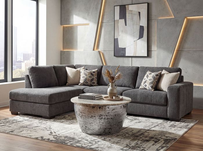 FineBuy Couchtisch Metall mit weißer Marmor Tischplatte 60cm rund - Design Wohnzimmertisch Runder Loungetisch - Massiver Sofatisch - Extravaganter Beistelltisch Handmade