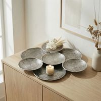 Dekoschale 44cm Tischdeko Design Dekoteller Obstschale Deko Schale Schmuckschale – Ansicht 1