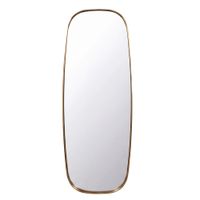Wandspiegel Flurspiegel Gold Oval 122cm Spiegel Flur Hängespiegel Dekospiegel – Ansicht 6