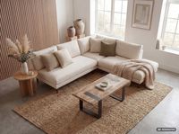 Couchtisch Wohnzimmertisch Mango Massivholz 100x50cm mit Kufen Industrial Design – Ansicht 2