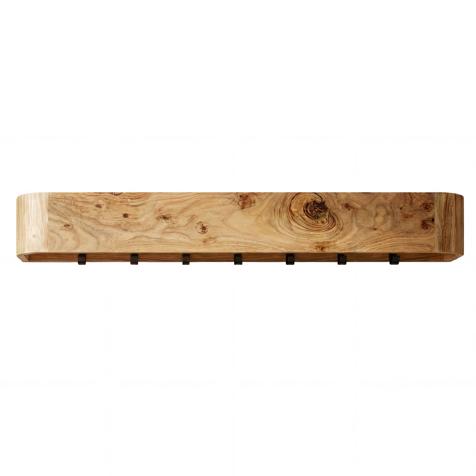 Wandgarderobe Akazie Massivholz