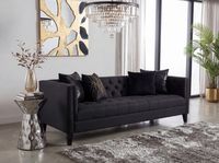 Beistelltisch 36cm Sofatisch Wohnzimmertisch Couchtisch Metall Alu Tisch Rund – Ansicht 2
