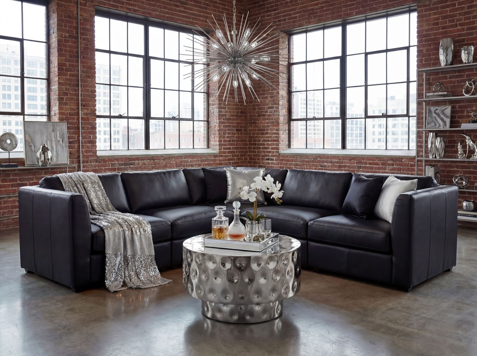 FineBuy Couchtisch Aluminium Rund 60cm - Design Wohnzimmertisch - Moderner Loungetisch - Sofatisch Trommelform - Beistelltisch Wohnzimmer Handmade | Farbe: Gold FineBuy Couchtisch Aluminium Rund 60cm - Design Wohnzimmertisch - Moderner Loungetisch - Sofatisch Trommelform - Beistelltisch Wohnzimmer Handmade | Farbe: Gold