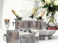 Sektkühler Champagnerkühler 37cm Flaschenkühler XXL Getränkekühler Weinkühler – Ansicht 4