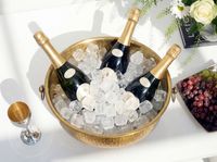 Sektkühler Champagnerkühler 37cm Flaschenkühler XXL Getränkekühler Weinkühler – Ansicht 5