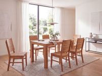 Esszimmertisch Erweiterbar 120 - 200cm Holz Massiv Esstisch Küchentisch Handmade – Ansicht 4