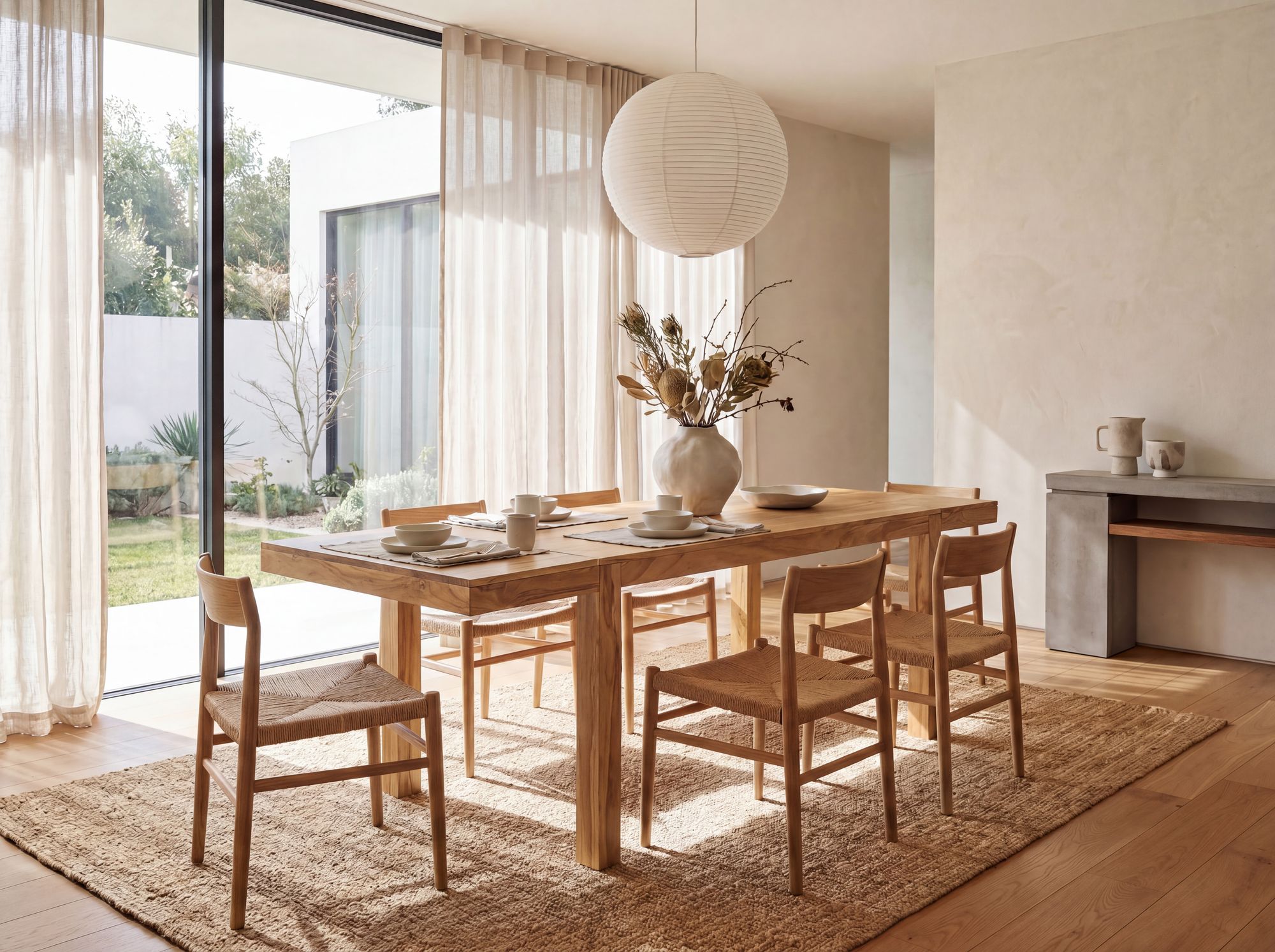 Esszimmertisch Erweiterbar 160 - 240cm Holz Massiv Esstisch Küchentisch Handmade – Ansicht 2