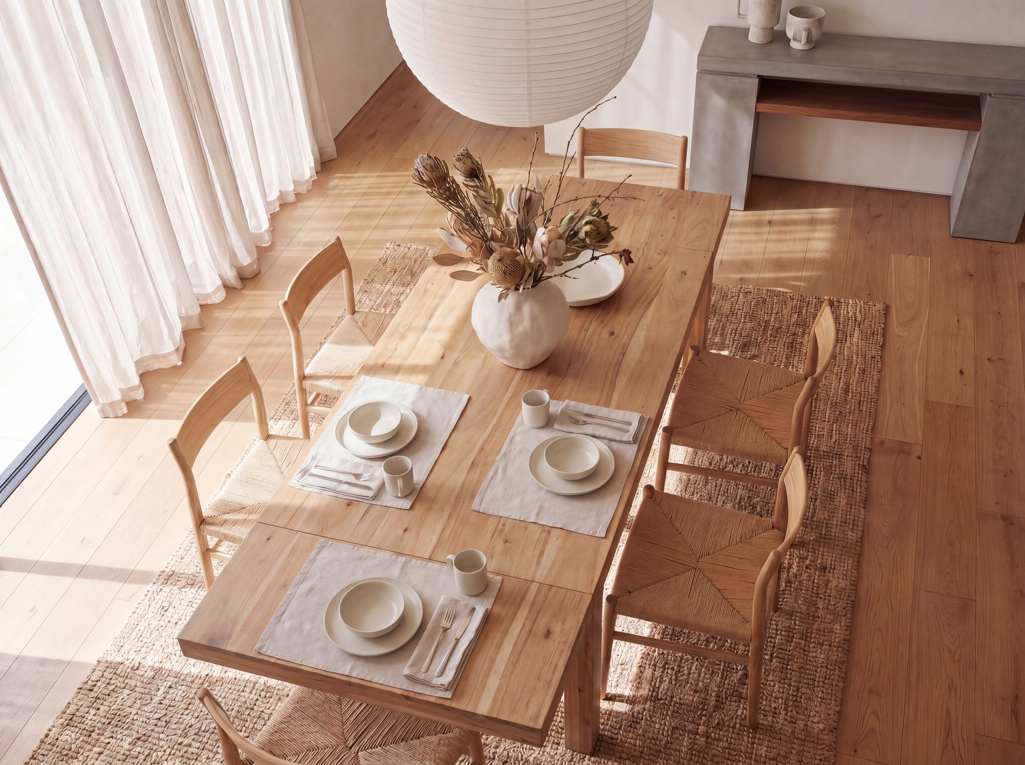 Esszimmertisch Erweiterbar 160 - 240cm Holz Massiv Esstisch Küchentisch Handmade – Ansicht 4