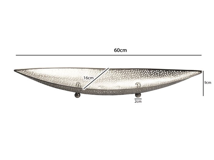 Obstschale Früchtekorb Metall Groß Schale 60cm Dekoschale Metall Obstkorb Oval – Maßzeichnung