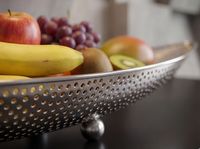 Obstschale Früchtekorb Metall Groß Schale 60cm Dekoschale Metall Obstkorb Oval – Ansicht 4
