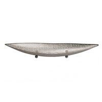 Obstschale Früchtekorb Metall Groß Schale 60cm Dekoschale Metall Obstkorb Oval – Ansicht 6