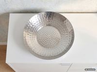 Obstschale Früchteschale Aluminium Silber Schale Dekoschale Metall Obstkorb – Ansicht 4