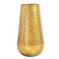 Vase 47cm Metall Blumenvase Bodenvase Wohndeko Groß Rund Design Dekovase Hoch – Ansicht 6