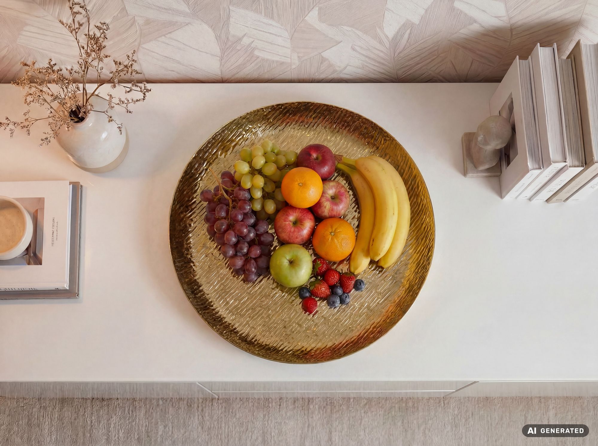 FineBuy Obstteller Rund Schale Metall 50cm Tischdeko - Moderner Obstkorb - Obstschale aus Aluminium - Elegante Dekoschale - Alu Früchteschale Handmade | Farbe: Silber FineBuy Obstteller Rund Schale Metall 50cm Tischdeko - Moderner Obstkorb - Obstschale aus Aluminium - Elegante Dekoschale - Alu Früchteschale Handmade | Farbe: Silber