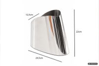 Sektkühler Champagnerkühler 24,5cm Flaschenkühler Silber Getränkekühler Kühler – Ansicht 3