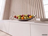 Obstschale Früchteschale Aluminium Schale 60cm Dekoschale Metall Obstkorb Alu – Ansicht 7
