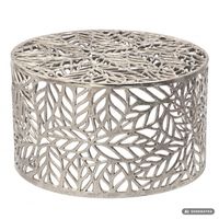 Couchtisch 60cm Aluminium Sofatisch Design Wohnzimmertisch Metall Tisch Alu Rund – Ansicht 6