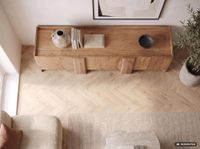 Sideboard Akazie Massivholz 165cm Anrichte Kommode 3 Türen Holzkommode Handmade – Ansicht 7