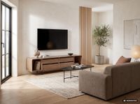 TV Board Kommode Lowboard Fernsehschrank Massivholz 180cm Schubladen Handmade – Ansicht 8