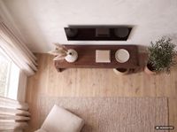 TV Board Kommode Lowboard Fernsehschrank Massivholz 160cm Schubladen Handmade – Ansicht 4