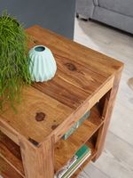 FineBuy Standregal 44 x 60 x 44 cm Sheesham Holz Beistelltisch Ablagetisch Regal – Ansicht 4