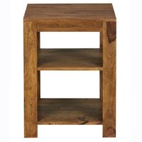 FineBuy Standregal 44 x 60 x 44 cm Sheesham Holz Beistelltisch Ablagetisch Regal – Ansicht 6