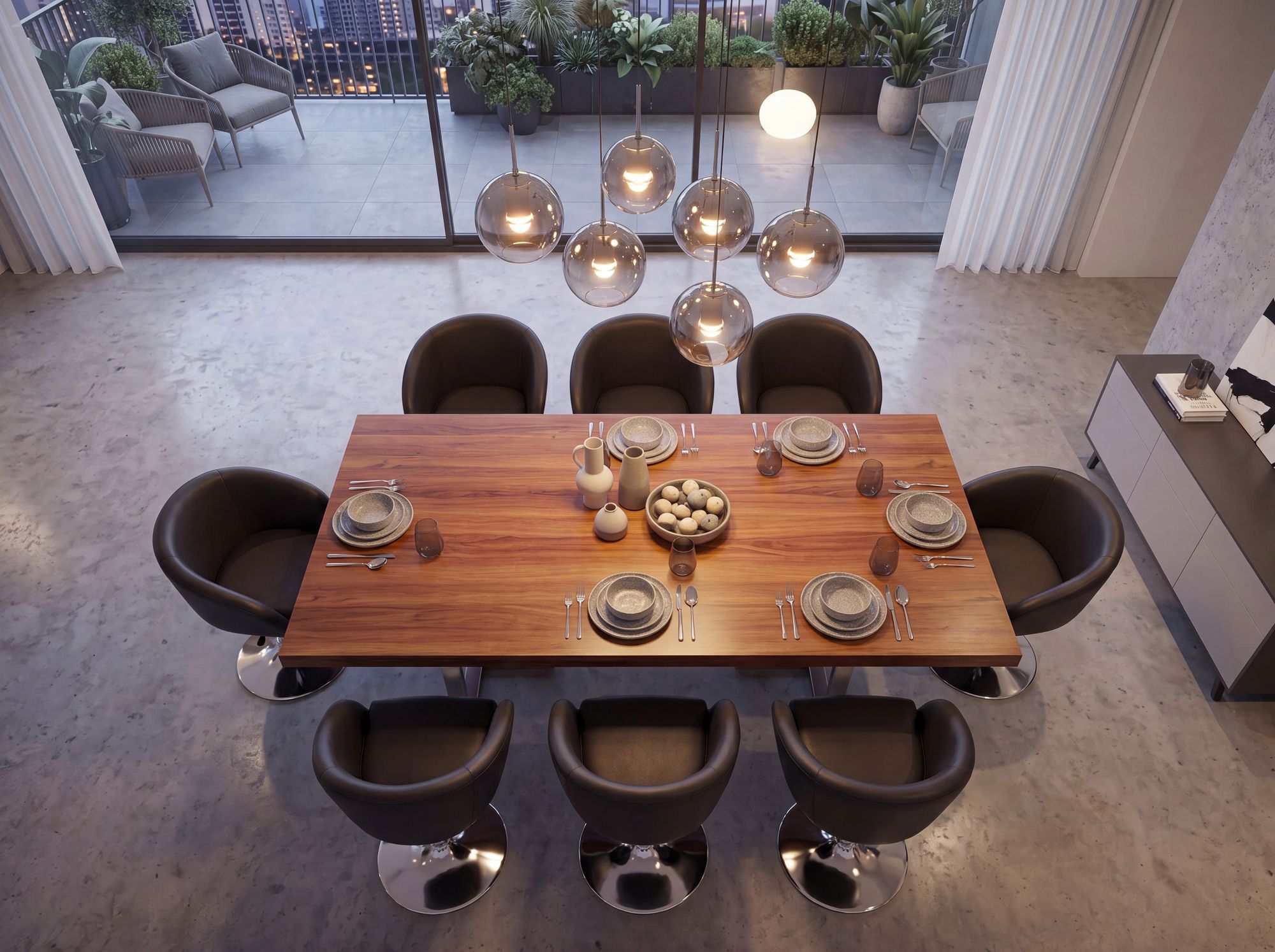 Drehstuhl Bürostuhl Esszimmerstuhl Cocktailsessel Loungesessel Drehsessel – Ansicht 4