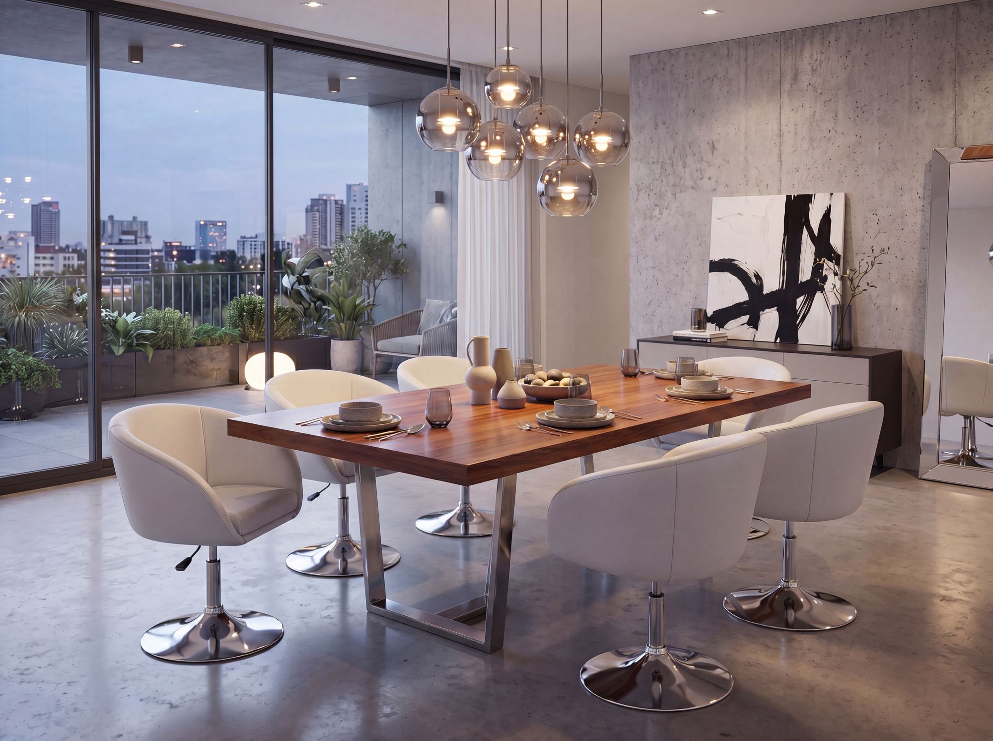 Drehstuhl Bürostuhl Esszimmerstuhl Cocktailsessel Loungesessel Drehsessel – Ansicht 2