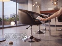 Drehstuhl Bürostuhl Esszimmerstuhl Cocktailsessel Loungesessel Drehsessel – Ansicht 5