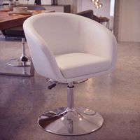 Drehstuhl Bürostuhl Esszimmerstuhl Cocktailsessel Loungesessel Drehsessel – Ansicht 1