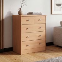 Schubladenkommode mit 5 Schubladen 60cm Sideboard Kommode zeitloses Design – Ansicht 1