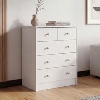 Schubladenkommode mit 5 Schubladen 60cm Sideboard Kommode zeitloses Design – Ansicht 1