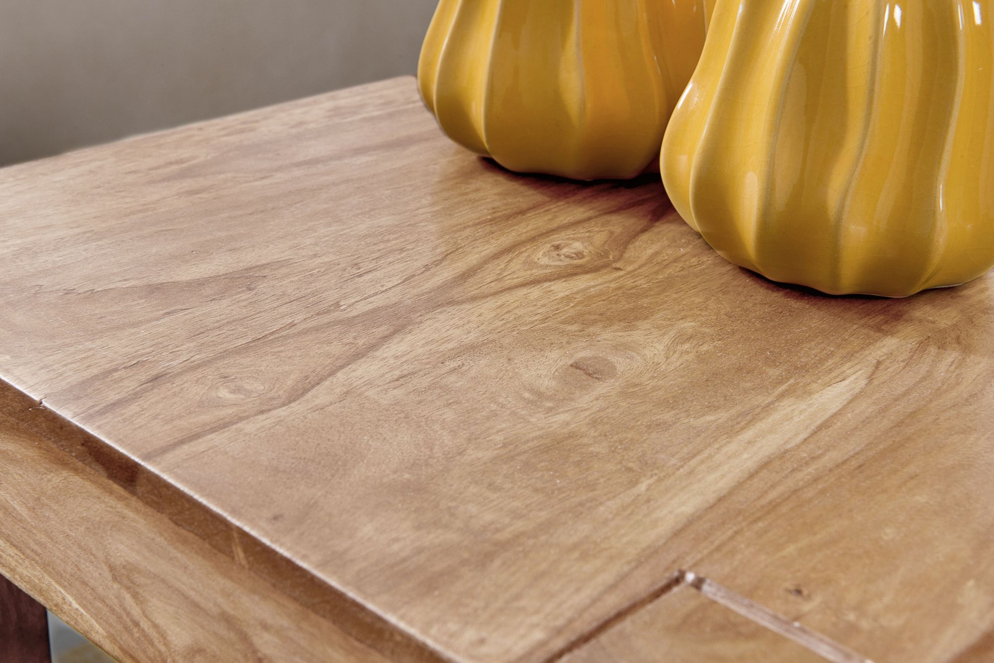 FineBuy Satztisch Wohnzimmertisch 3-teilig Akazie Massivholz Beistelltisch – Ansicht 5