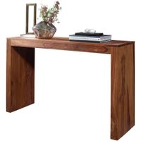 FineBuy Konsolentisch Massivholz Konsole Schreibtisch 115x40x75 cm Flurtisch – Ansicht 7