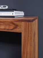 FineBuy Konsolentisch Massivholz Konsole Schreibtisch 115x40x75 cm Flurtisch – Ansicht 5