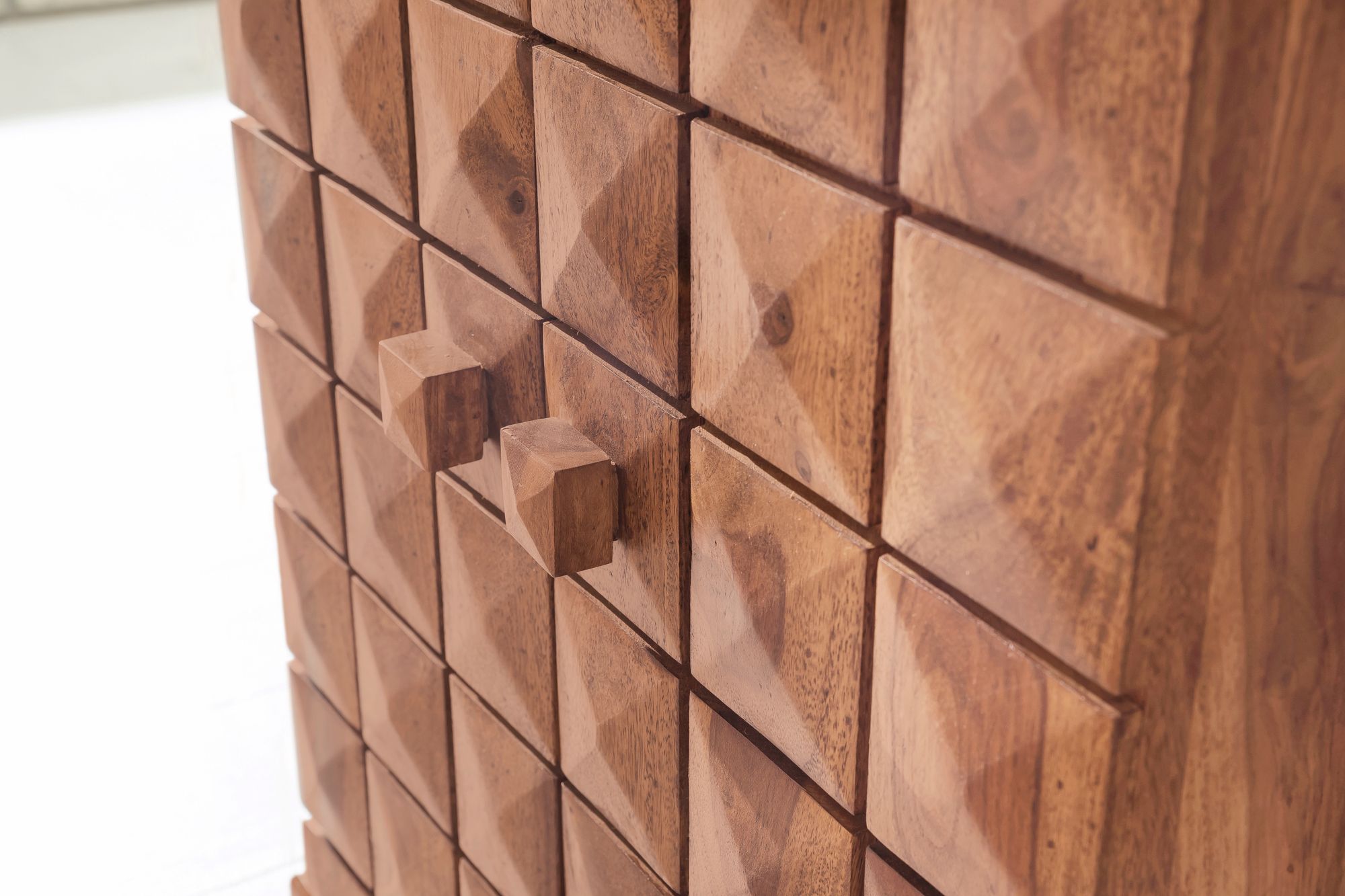 FineBuy Hausbar Massivholz Weinbar Weinschrank Kleiner Barschrank Alkoholschrank – Ansicht 7