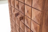 FineBuy Hausbar Massivholz Weinbar Weinschrank Kleiner Barschrank Alkoholschrank – Ansicht 7